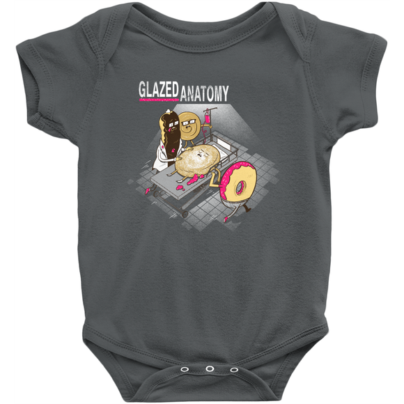 Glazed Anatomy Baby Onesie - punpantry