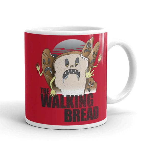 The Walking Bread Ceramic Mug - punpantry