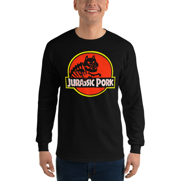 Jurassic Pork Long Sleeve T-Shirt - punpantry