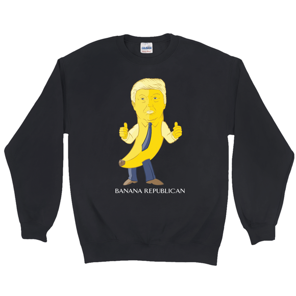 Banana Republican Crewneck Sweatshirt - punpantry