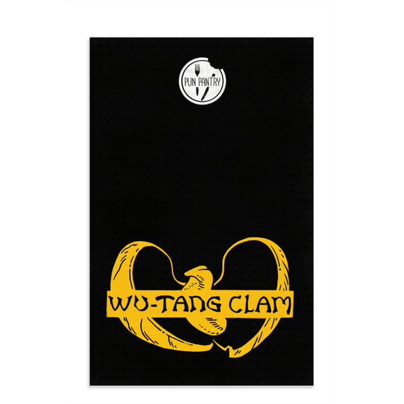 Wu-Tang Clam Dish Towel - punpantry