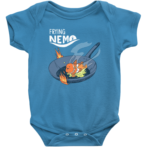 Frying Nemo Baby Onesie - punpantry