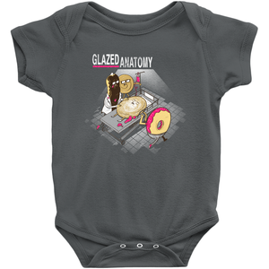 Glazed Anatomy Baby Onesie - punpantry