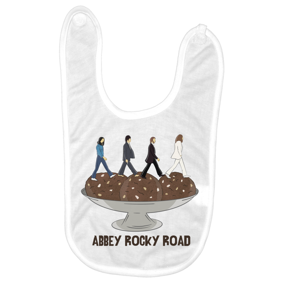 Abbey Rocky Road Baby Bib - punpantry