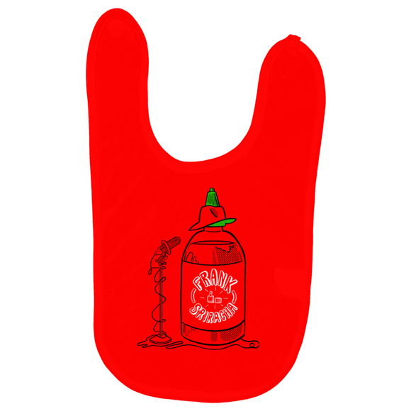 Frank Sriracha Baby Bib - punpantry