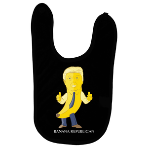 Banana Republican Baby Bib - punpantry