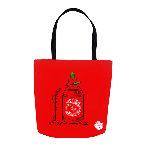 Frank Sriracha Tote Bag - punpantry