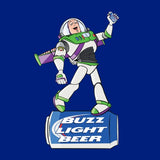 Buzz Light Beer - Toy Story Funny Party T-Shirt Gift - punpantry