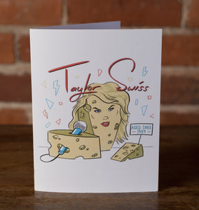Taylor Swiss Greeting Card - punpantry