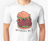 Notorious BLT T-Shirt - Biggie Smalls Funny Bacon Lover Hip Hop Punny Gift - punpantry