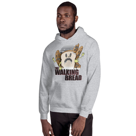 The Walking Bread Hooded Sweatshirt - punpantry