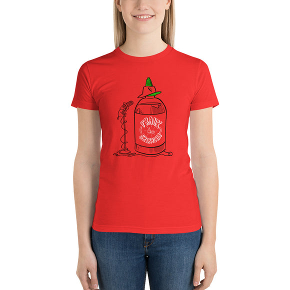 Frank Sriracha Women's T-Shirt - punpantry