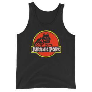 Jurassic Pork Unisex  Tank Top - punpantry
