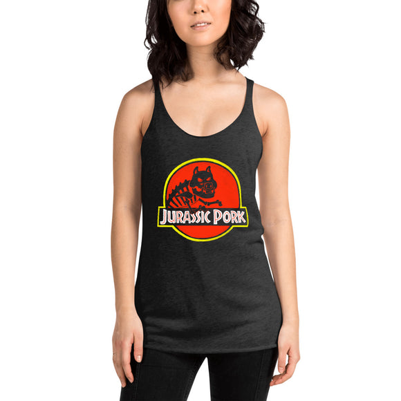 Jurassic Pork Women's Tank Top - punpantry