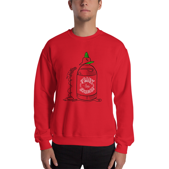 Frank Sriracha Crewneck Sweatshirt - punpantry