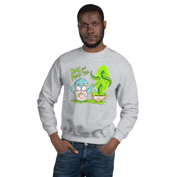 Rick & More Tea Crewneck Sweatshirt - punpantry