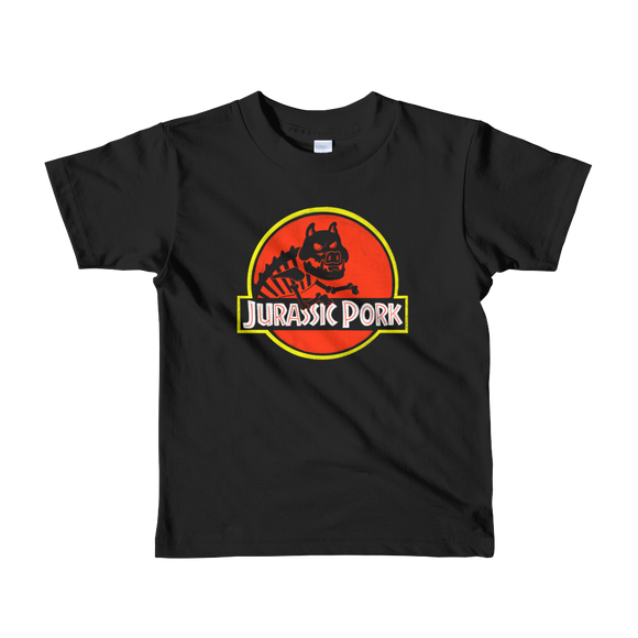 Jurassic Pork Kid's T-Shirt - punpantry