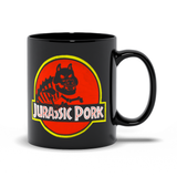 Jurassic Pork Ceramic Mug - punpantry